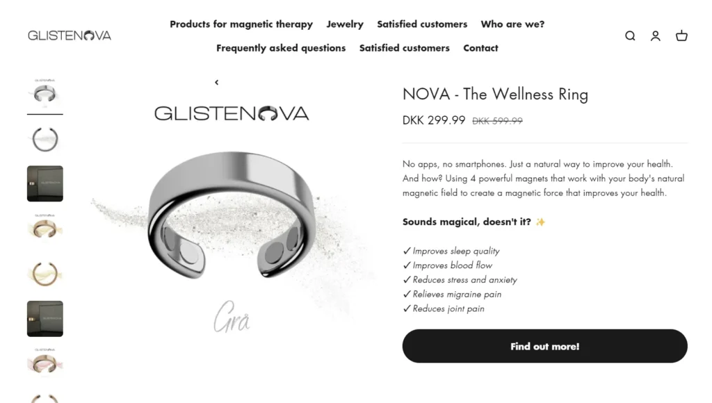 Glistenova.dk Home Page